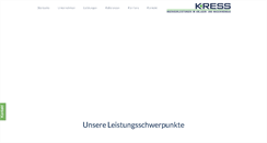 Desktop Screenshot of ingenieurbuero-kress.de